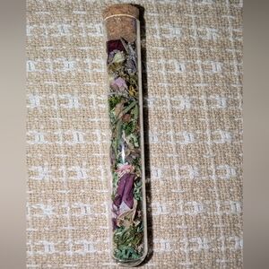 Handmade Botanical Glass Vial Terrarium